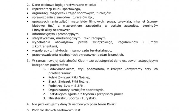 Informacja rodo unia